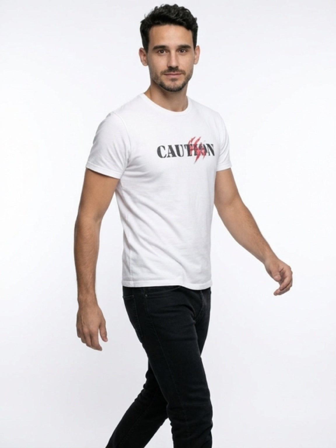 Caution Logo Print