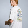 T-shirt with Country Name Print